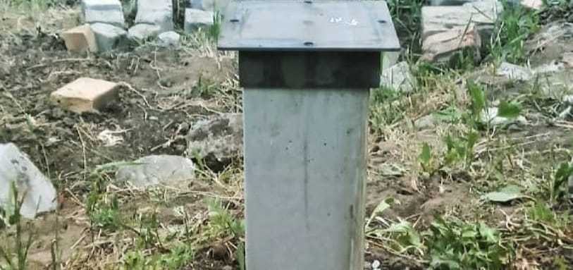 Фундамент на забивных ЖБ сваях
